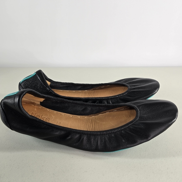 Tieks by Gavrieli Black Leather Ballet Flats Size 12 - Picture 6 of 7